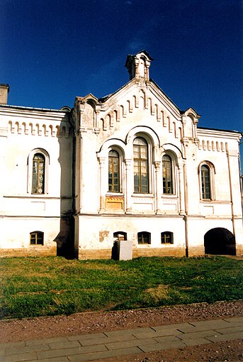 Tikhvinsky district. Tikhvin. Assumption Monastery. Church of Exaltation of the Cross. XIX N.L.Benua