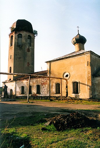 Volhovsky district. Novaya Ladoga. Church of Clement, the Pontiff. XVIII