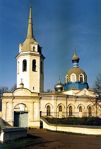 Volhovsky district. Novaya Ladoga. Medvedkovsky Monastery. Church of John the Theologian. XVIII