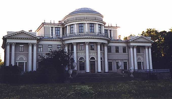 Saint Petersburg. Yelaginsky Palace. XIX cent. Rossi K.I.