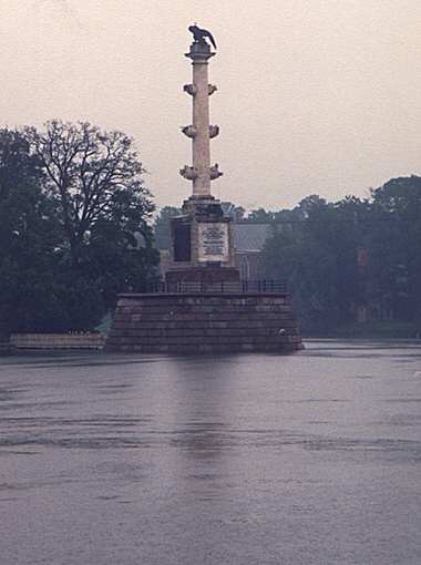 Tsarskoye Selo. Chesmenskaya Column. XVIII cent. Rinaldi A.