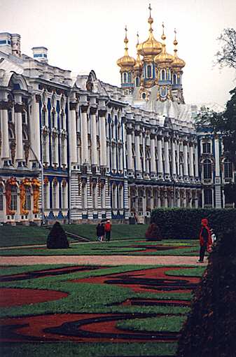 Tsarskoye Selo. Large Palace. XVIII cent. Rastrelli B.F.