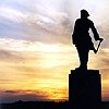 Kirovsky district. Shlisselburg. Monument to Peter the Great.