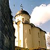 Volhovsky district. Staraya Ladoga. Ladozhskaya fortress. Church of George, Victor the Great Martyr. XII