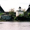 Volhovsky district. Staraya Ladoga. Ladozhskaya fortress. Church of George, Victor the Great Martyr. XII