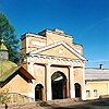 Tikhvinsky district. Tikhvin. Assumption Monastery. Paradny (Main) Gate. XVIII