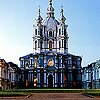 St.-Petersburg. Smolny Cathedral. XVIII V.Rastrelli