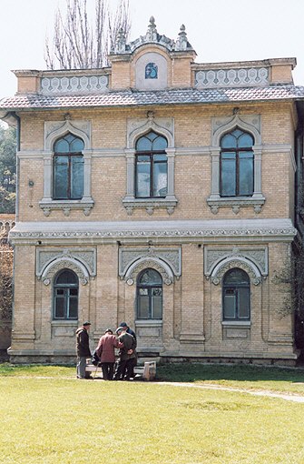 Kislovodsk. Kislovodsk. Main Narzan baths. Fragment.  A.N.Klepinin