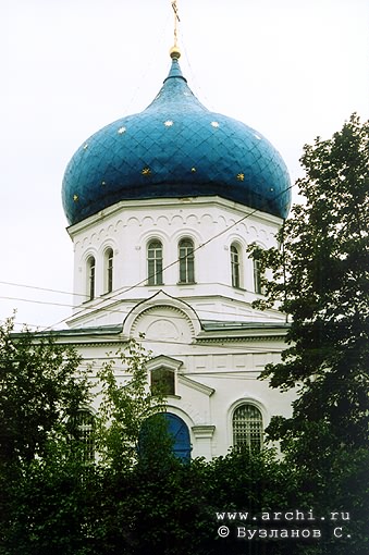 Plavsk district. Plavsk. Church of Sergy. XVIII