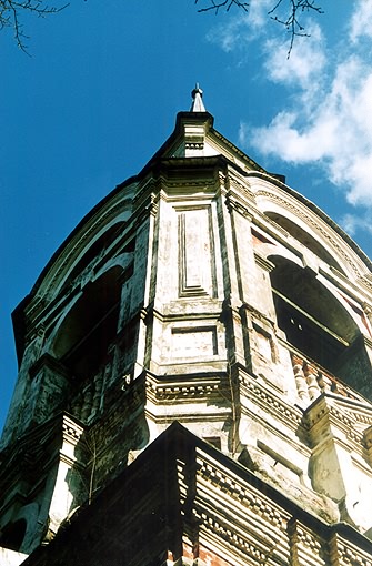 Ostashkovsky district. Ostashkov. Belfry of Transfiguration Church. XVIII