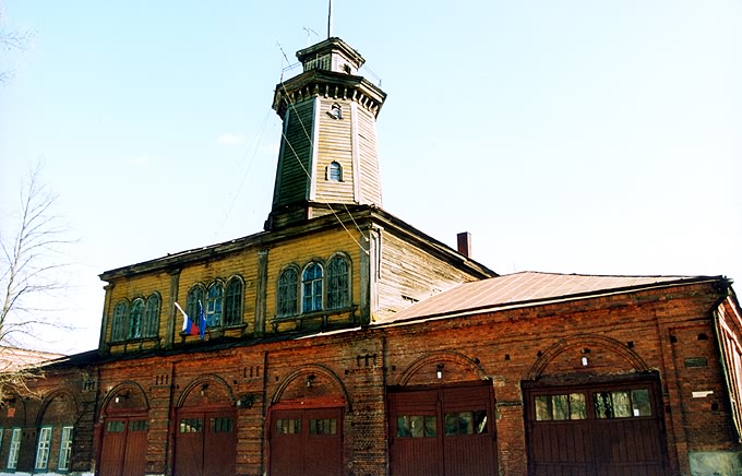 Ostashkovsky district. Ostashkov. Fire-tower. XIX