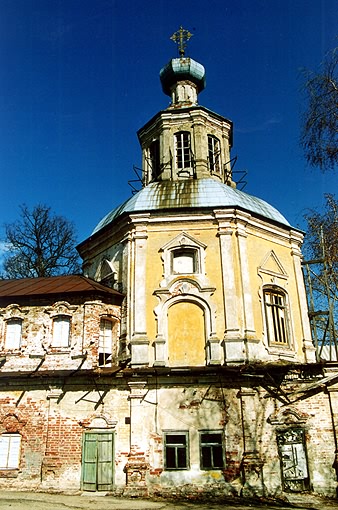 Ostashkovsky district. Ostashkov. Zhiteny monastery. Gate-church of John the Theologian. XVIII