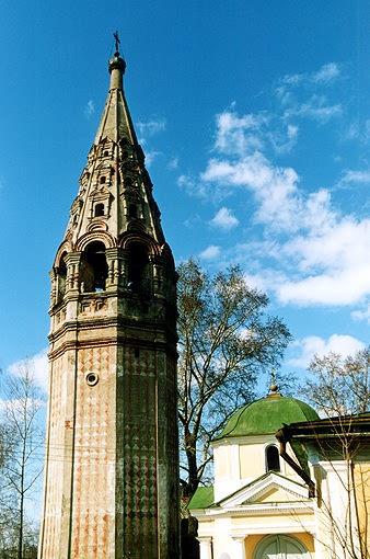 Ostashkovsky district. Ostashkov. Belfry of Resurrection Church. XVII