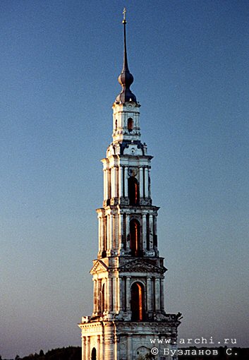 Kalyazin district. Kalyazin. Bell-Tower of Church of St. Nikolas. XVIII