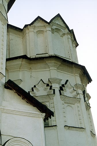 Tyumen district. Tyumen. Trinity Monastery. Trinity church. Fragment. XVIII F.Leschinsky