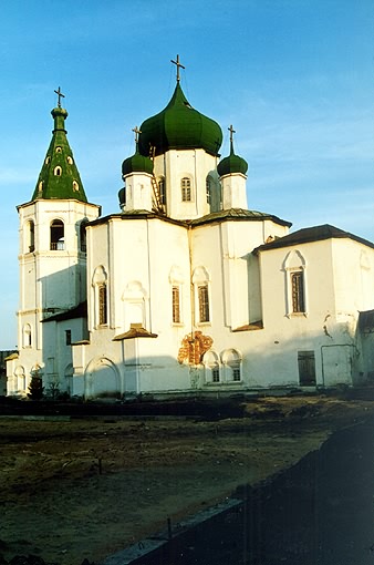 Tyumen district. Tyumen. Trinity Monastery. Church of Saint Apostles Peter and Paul. XVIII F.Leschinsky