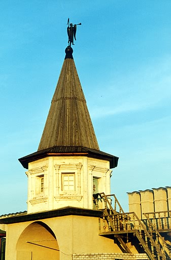 Tyumen district. Tyumen. Trinity Monastery. Gate. XVIII F.Leschinsky