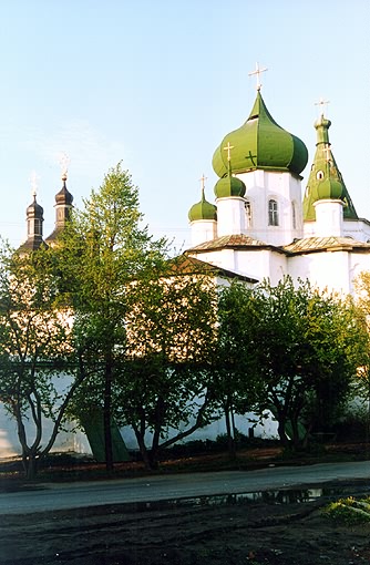 Tyumen district. Tyumen. Trinity Monastery. Church of Saint Apostles Peter and Paul. XVIII F.Leschinsky