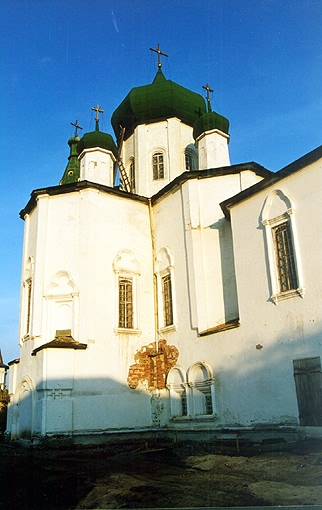 Tyumen district. Tyumen. Trinity Monastery. Church of Saint Apostles Peter and Paul. XVIII F.Leschinsky