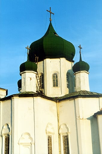 Tyumen district. Tyumen. Trinity Monastery. Church of Saint Apostles Peter and Paul. XVIII F.Leschinsky