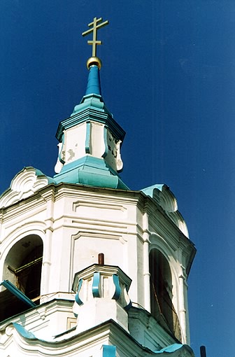 Tyumen district. Tyumen. Cathedral of The Sign Icon of the Virgin. Fragment. XVIII-XIX