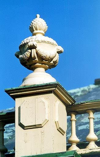 Tyumen district. Tyumen. Mansion of merchant Kolokolnikov. Fragment. 