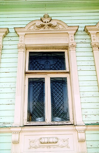 Tyumen district. Tyumen. Mansion of merchant Kolokolnikov. Fragment. 