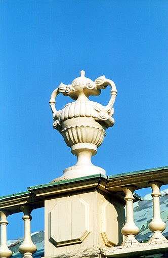 Tyumen district. Tyumen. Mansion of merchant Kolokolnikov. Fragment. 