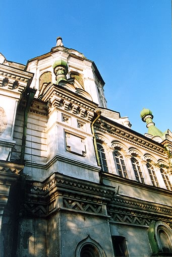 Tyumen district. Tyumen. Salvation Church. Fragment. XVIII