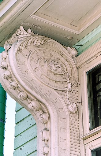 Tyumen district. Tyumen. Mansion of merchant Kolokolnikov. Fragment. 