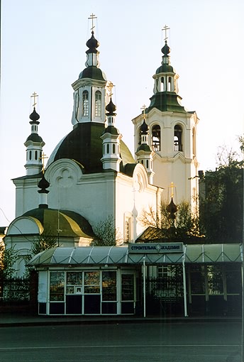 Tyumen district. Tyumen. Church of Exaltation of the Cross. XVIII