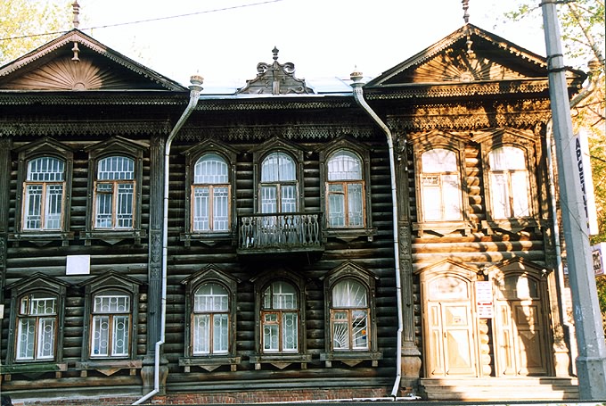 Tyumen district. Tyumen. House of Plekhanov. 