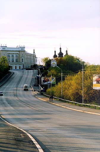 Tyumen district. Tyumen. Merchant school.  Oltarzhevsky