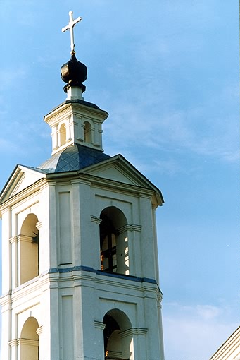 Tyumen district. Tyumen. Church of Archangel Michael. Belfry. XIX