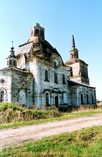 Tobolsk district. Preobrazhenskoye. Transfiguration Church. XVIII