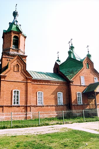 Tyumen district. Sozonovo. Church of Ekatherine, the Martyr. 