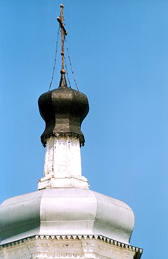 Tobolsk district. Abalak. Abalaksky Monastery. Church of The Sign Icon of the Virgin. Fragment. XVII