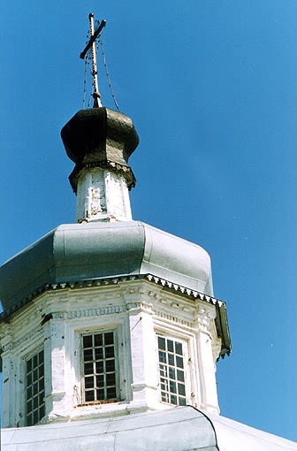 Tobolsk district. Abalak. Abalaksky Monastery. Church of The Sign Icon of the Virgin. Fragment. XVII