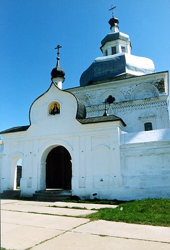 Tobolsk district. Abalak. Abalaksky Monastery. Saint Gate. XIX