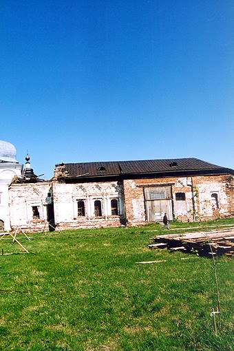 Tobolsk district. Abalak. Abalaksky Monastery. Church of Nicolas. XVIII