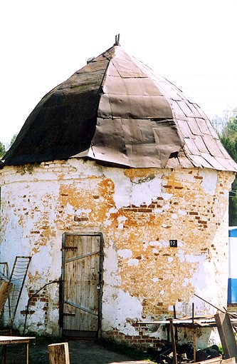 Tobolsk district. Shantalyk. Ivanovsky Mezhdugorsky Monastery. Church of John the Precursor. XIX