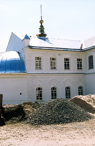 Tobolsk district. Shantalyk. Ivanovsky Mezhdugorsky Monastery. Church of John the Precursor. XIX