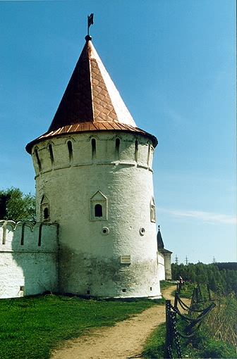 Tobolsk district. Tobolsk. Tobolsk Kremlin. Yuzhnaya (South) Tower. XVII G.Sharypin