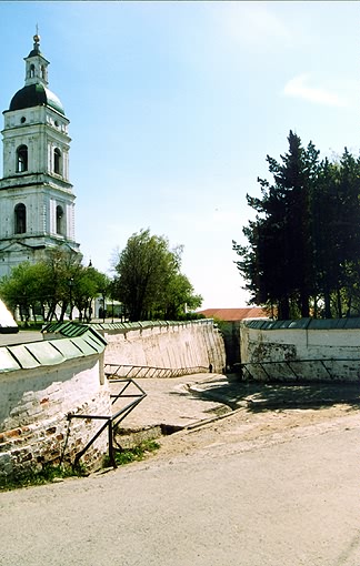 Tobolsk district. Tobolsk. Tobolsk Kremlin. Sophia road. XVIII