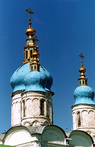 Tobolsk district. Tobolsk. Tobolsk Kremlin. Cathedral of Sophia, the Divine Wisdom. Fragment. XVII