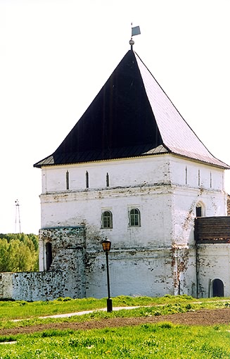 Tobolsk district. Tobolsk. Tobolsk Kremlin. East Square Tower. XVII G.Tyutin