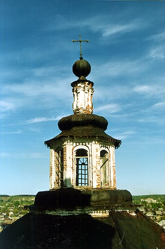 Tobolsk district. Tobolsk. Church of Exaltation of the Cross. Fragment. XVIII