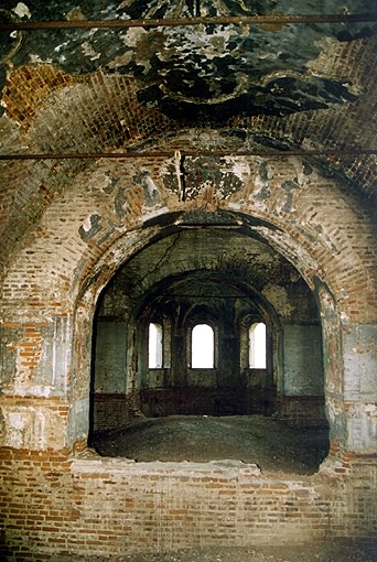 Tobolsk district. Tobolsk. Church of Exaltation of the Cross. Interior. XVIII