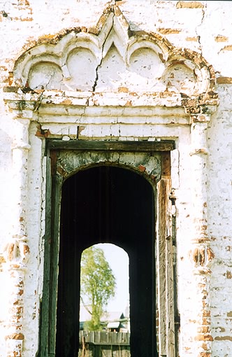 Tobolsk district. Tobolsk. Church of Exaltation of the Cross. Fragment. XVIII