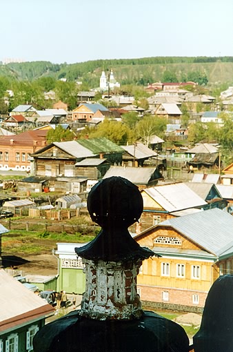 Tobolsk district. Tobolsk. Church of Exaltation of the Cross. Fragment. XVIII